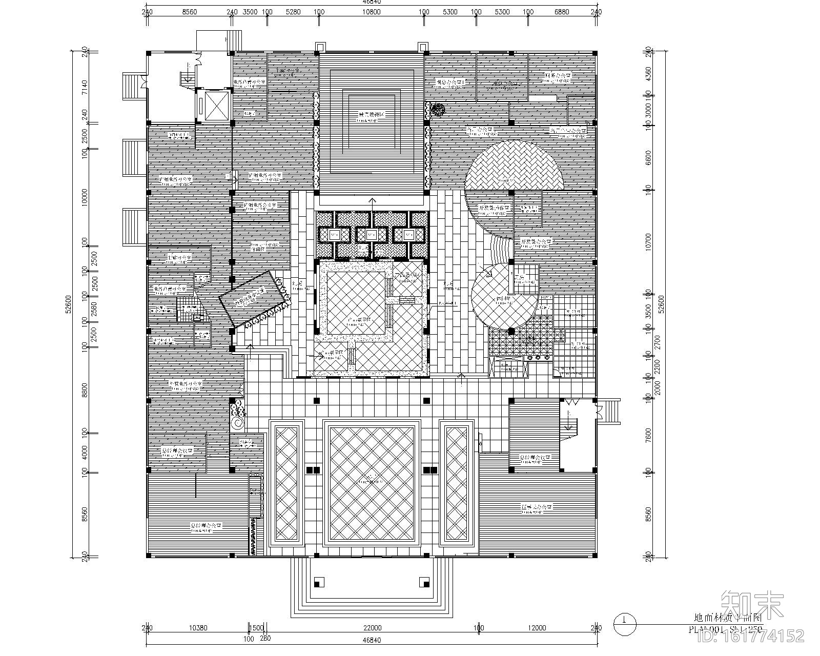 浙江方泰电器有限公司办公室施工图（附11张效果图）cad施工图下载【ID:161774152】