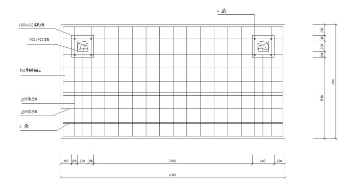 某服装公司屋顶花园庭院设计施工图施工图下载【ID:161015101】