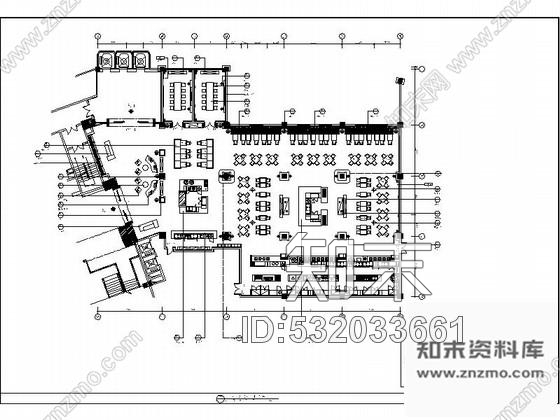 施工图重庆某五星级国际酒店自助餐厅施工图cad施工图下载【ID:532033661】