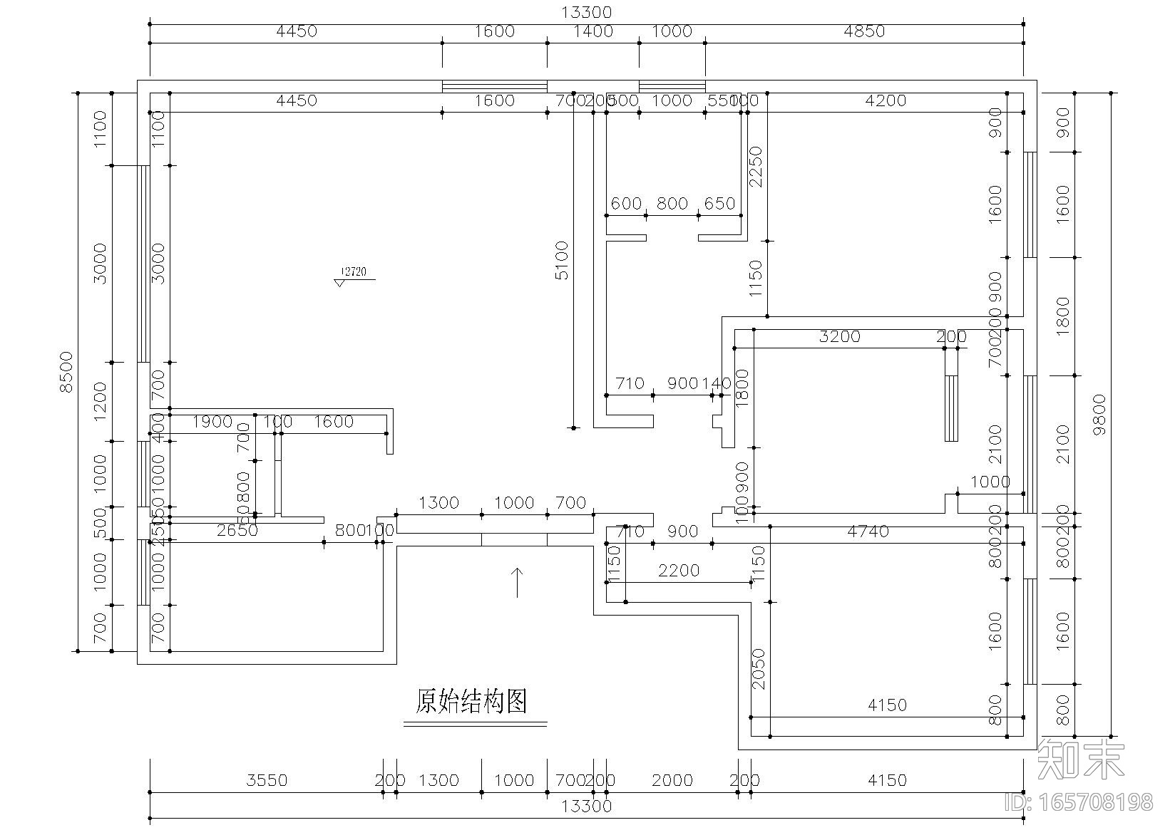 [江苏]苏州朗诗国际样板间全套CAD施工图cad施工图下载【ID:165708198】