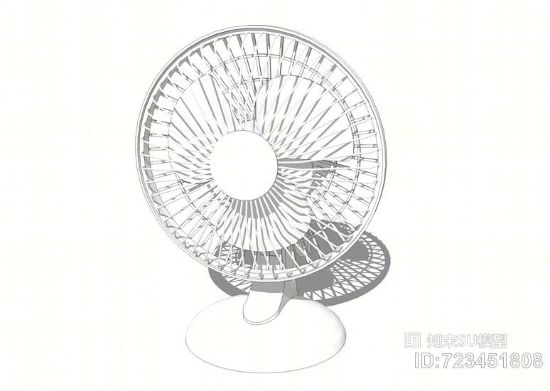 电风扇SU模型下载【ID:723451808】