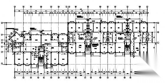 某十一层住宅楼建筑方案图cad施工图下载【ID:149851131】