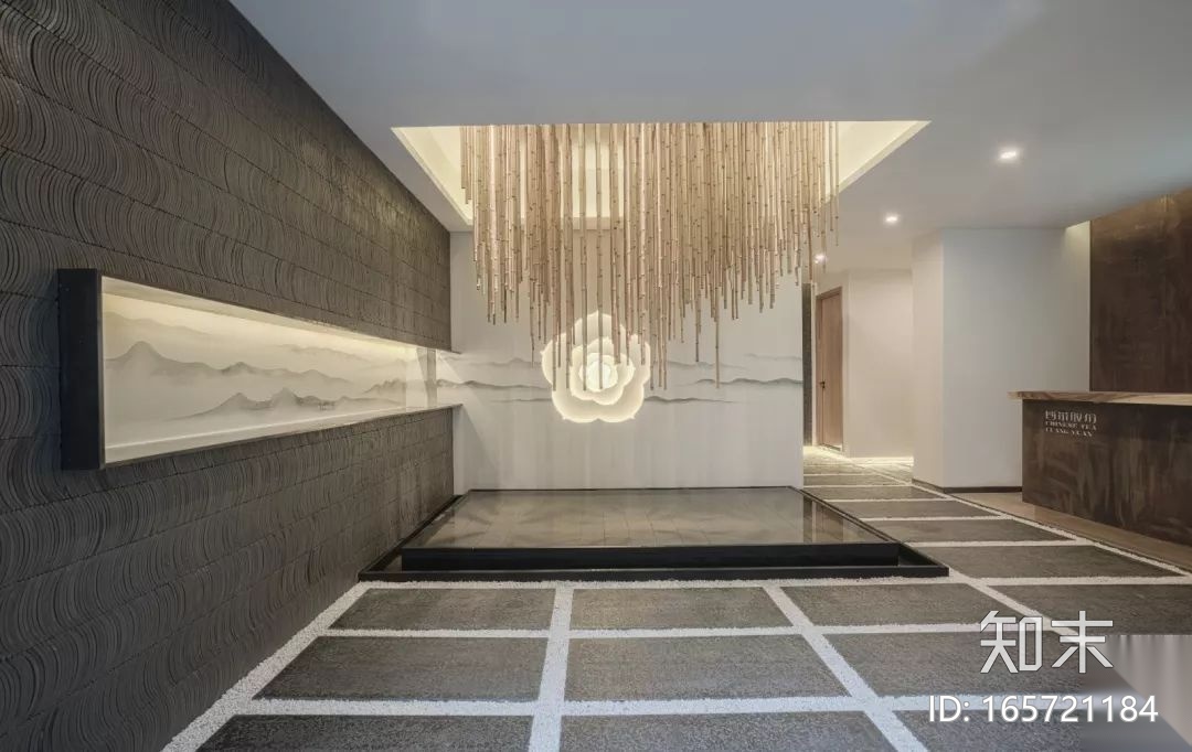 茶禅一味茶香会所空间设计方案文本cad施工图下载【ID:165721184】