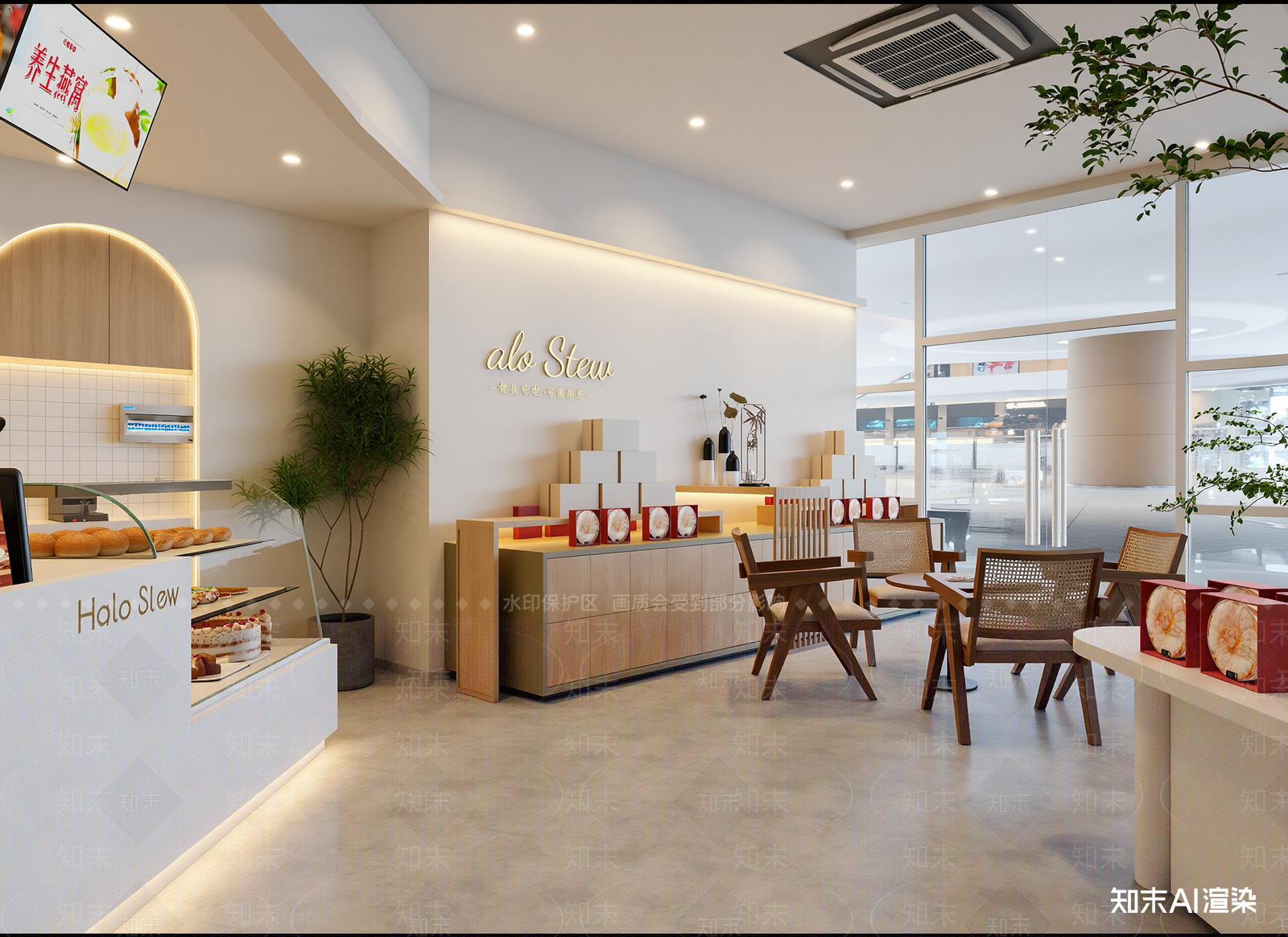 甜品面包店3D模型下载【ID:1214095472】