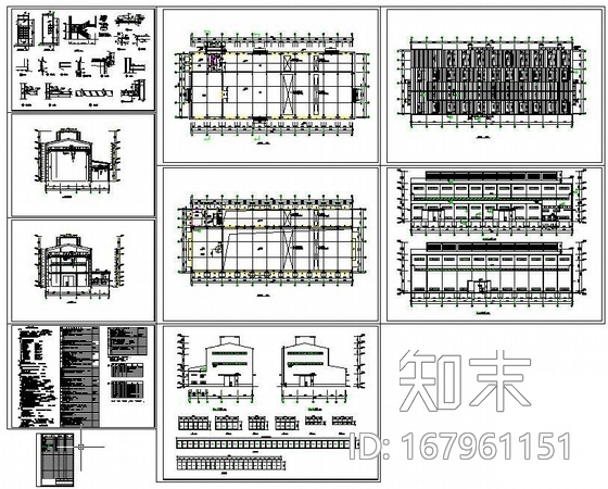 某50吨重级吊车炼钢厂房全套图纸施工图下载【ID:167961151】