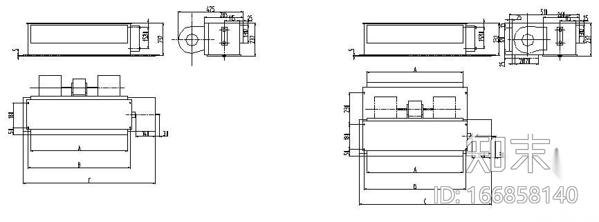 各种风机盘管大样图施工图下载【ID:166858140】