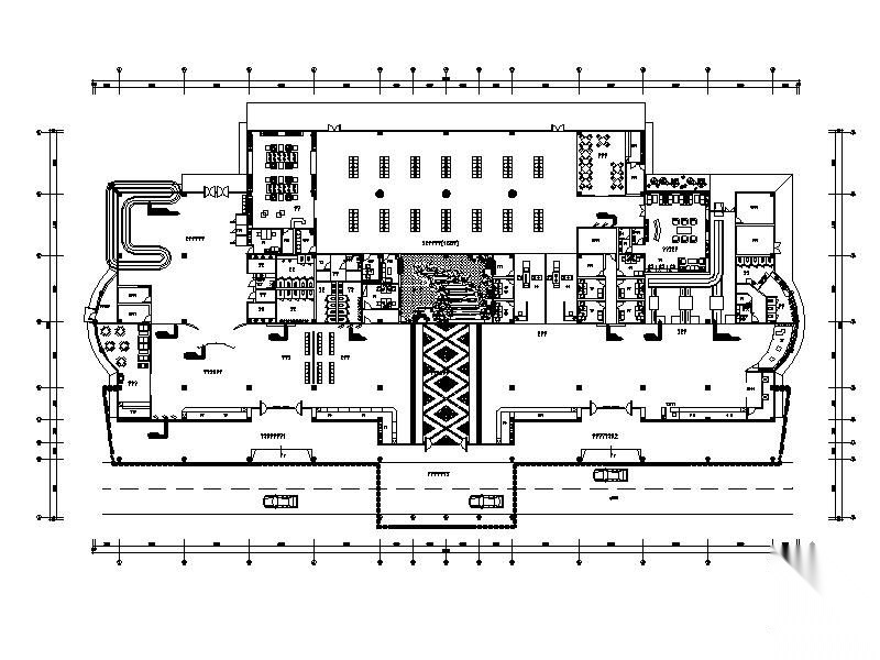 [贵州]某机场装修图(含效果)施工图下载【ID:160702171】