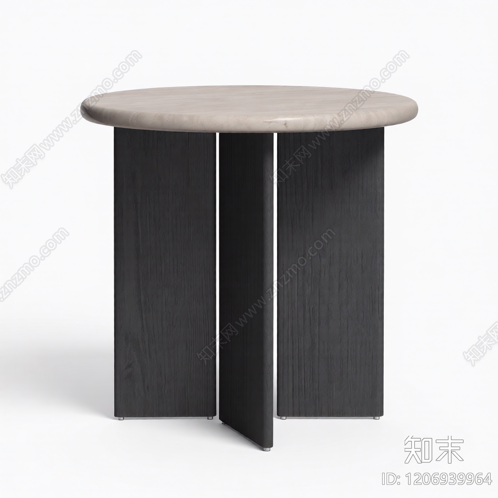 大理石圆桌3D模型下载【ID:1206939964】