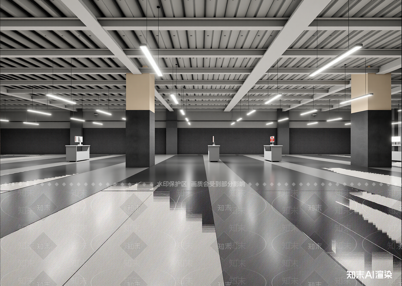 现代其他展厅3D模型下载【ID:1214603564】