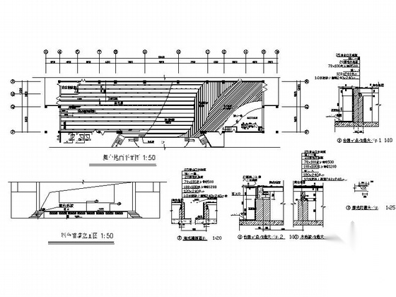 [新疆]2层框架结构大学小礼堂建筑设计施工图cad施工图下载【ID:165948161】