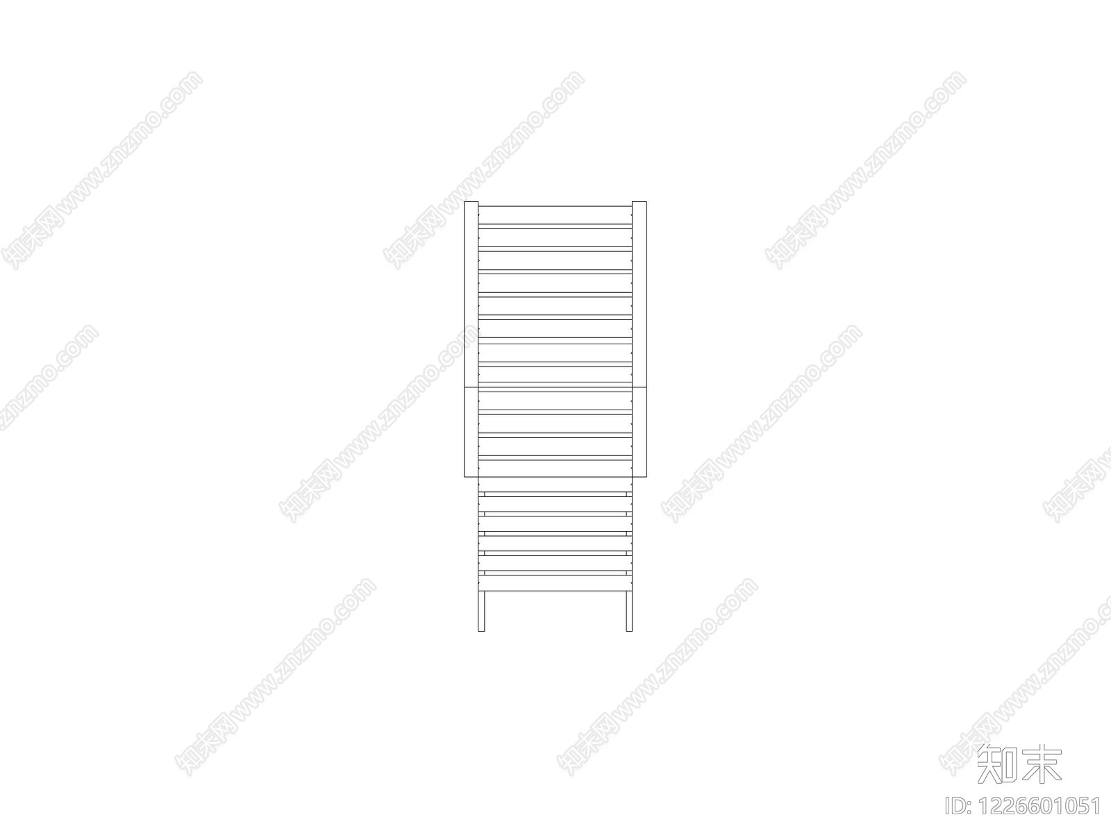 现代椅子CAD图纸
