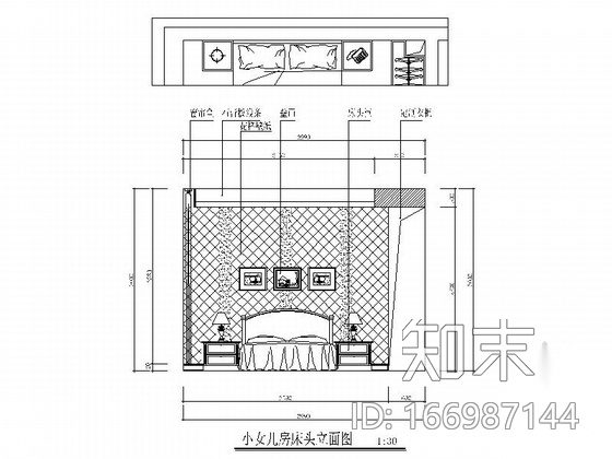 [北京]浪漫城邦典雅美式风格别墅样板间装修施工图（含效...cad施工图下载【ID:166987144】