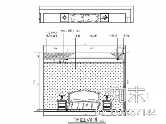 [北京]浪漫城邦典雅美式风格别墅样板间装修施工图（含效...cad施工图下载【ID:166987144】