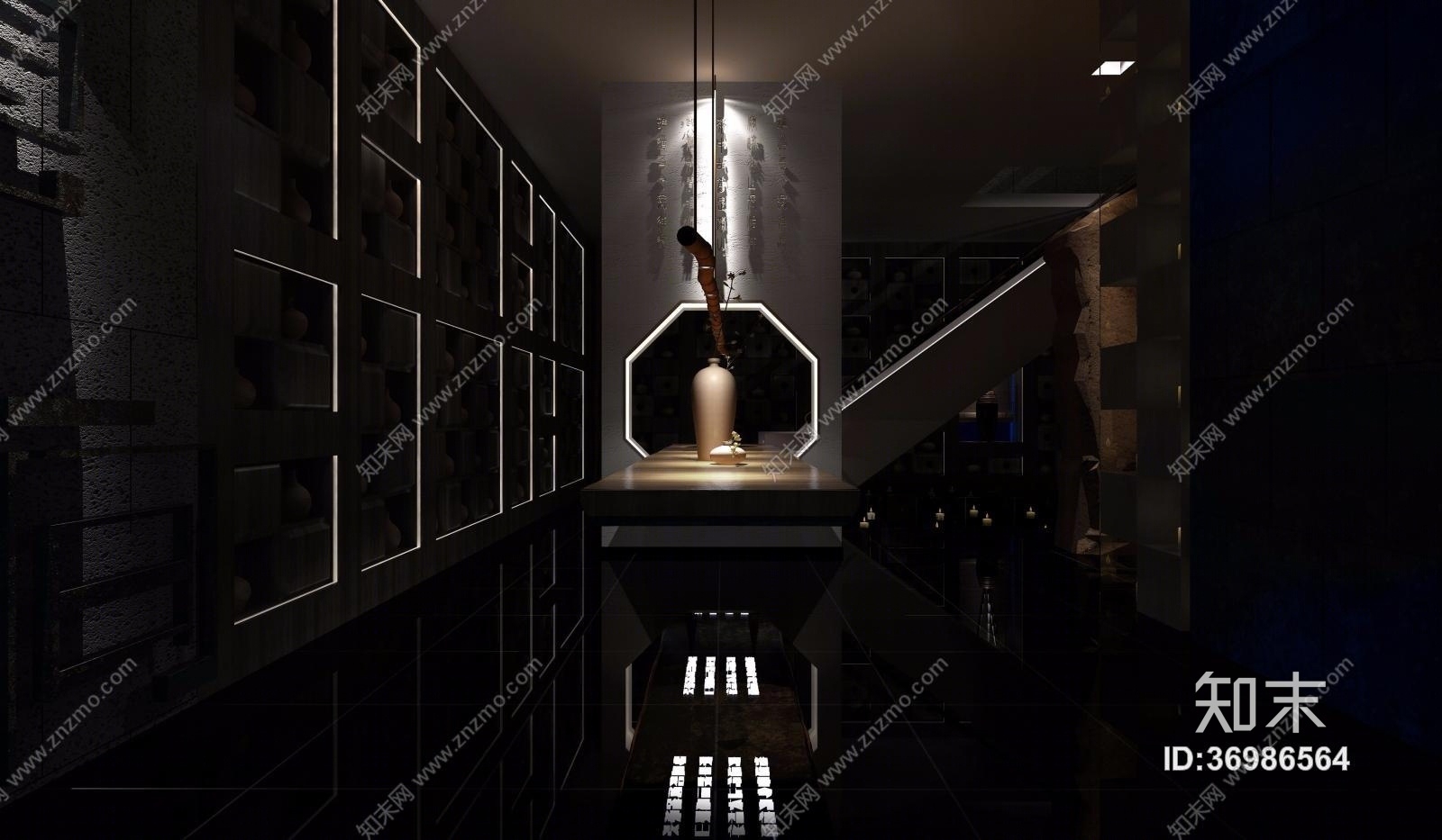 叙品设计（蒋国兴）--山霖水云间cad施工图下载【ID:36986564】