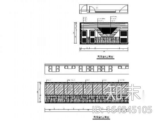 [厦门]某时尚快餐店室内装修施工图（含实景）cad施工图下载【ID:164845105】