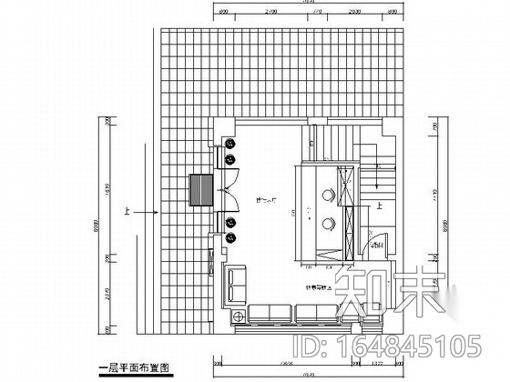 [厦门]某时尚快餐店室内装修施工图（含实景）cad施工图下载【ID:164845105】