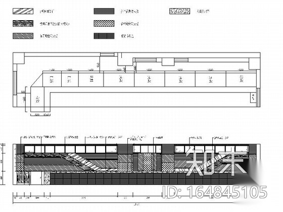 [厦门]某时尚快餐店室内装修施工图（含实景）cad施工图下载【ID:164845105】