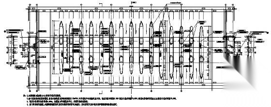 某高速公路收费站建筑方案图cad施工图下载【ID:151680169】