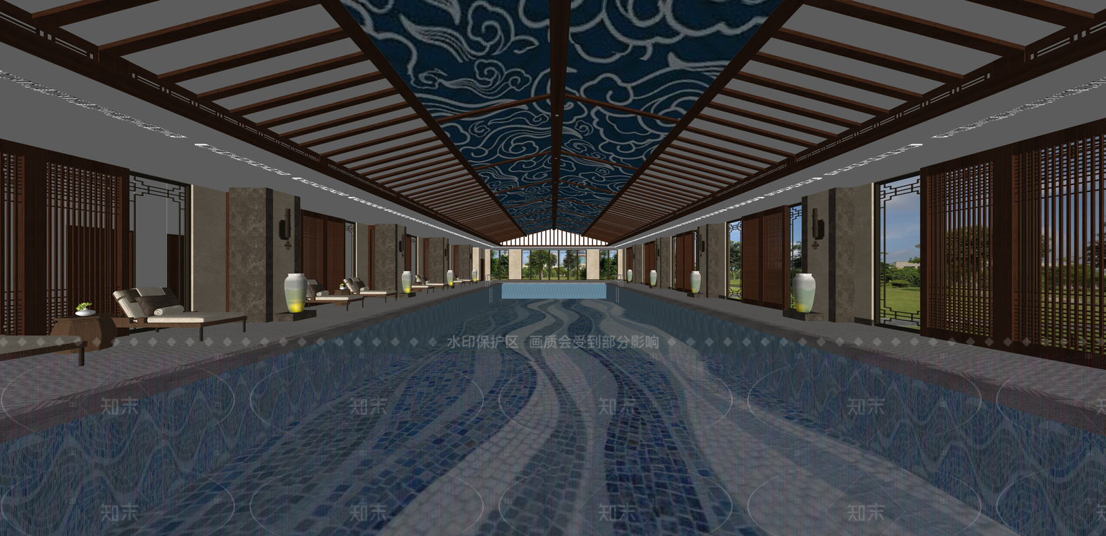 中式其他公共空间SU模型下载【ID:1215964171】
