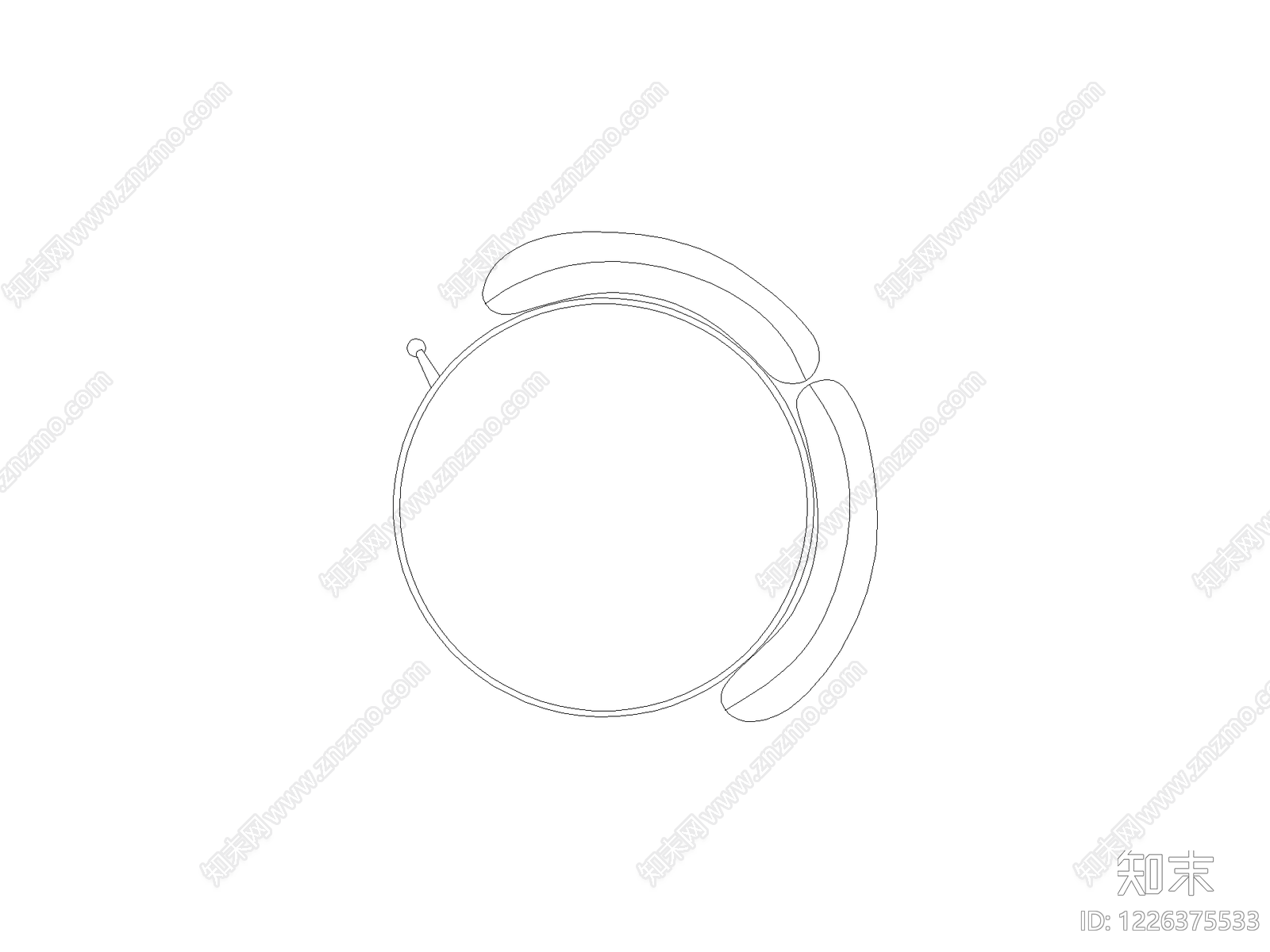 五金管件cad施工图下载【ID:1226375533】