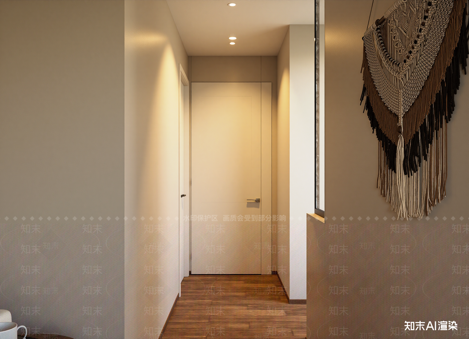 日式玄关3D模型下载【ID:1214708284】