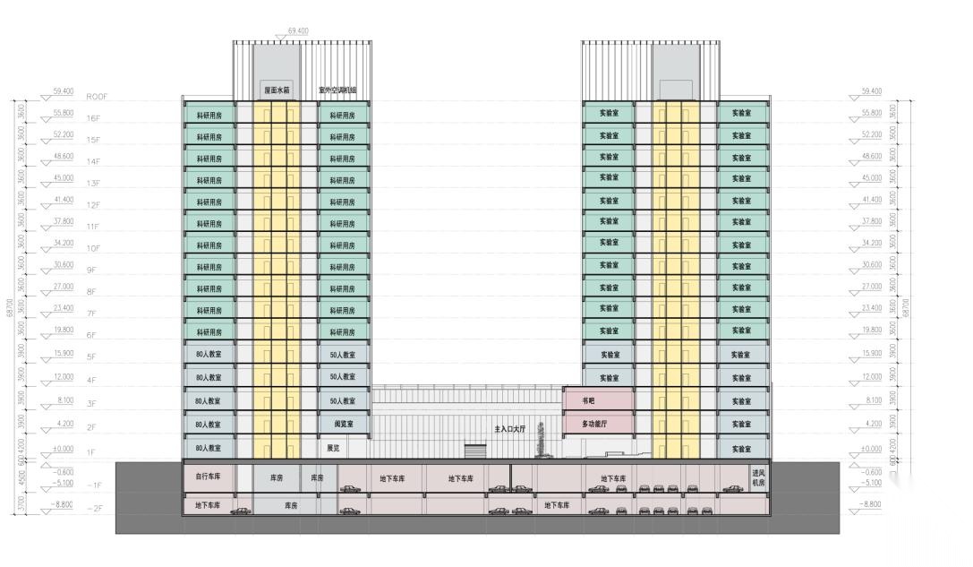 [北京]双塔造型学术研究中心建筑设计方案文本施工图下载【ID:165627116】