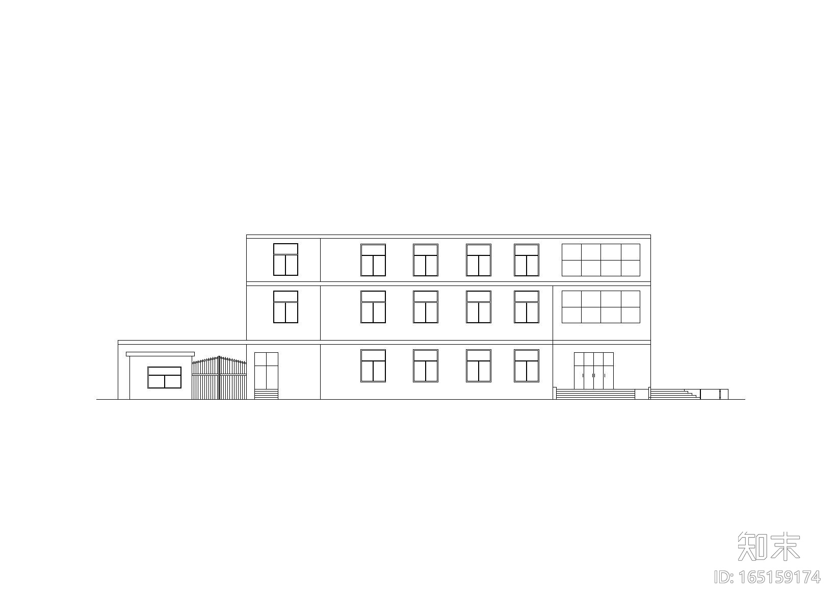 [学生作业]客运站设计建筑方案图（CAD）cad施工图下载【ID:165159174】