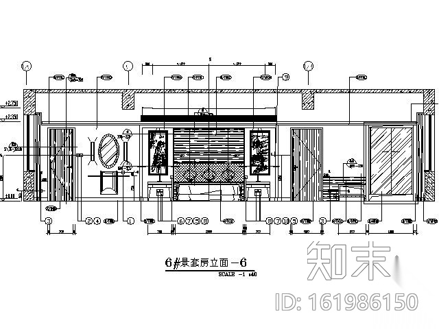 [海口]五星酒店园景套房施工图cad施工图下载【ID:161986150】