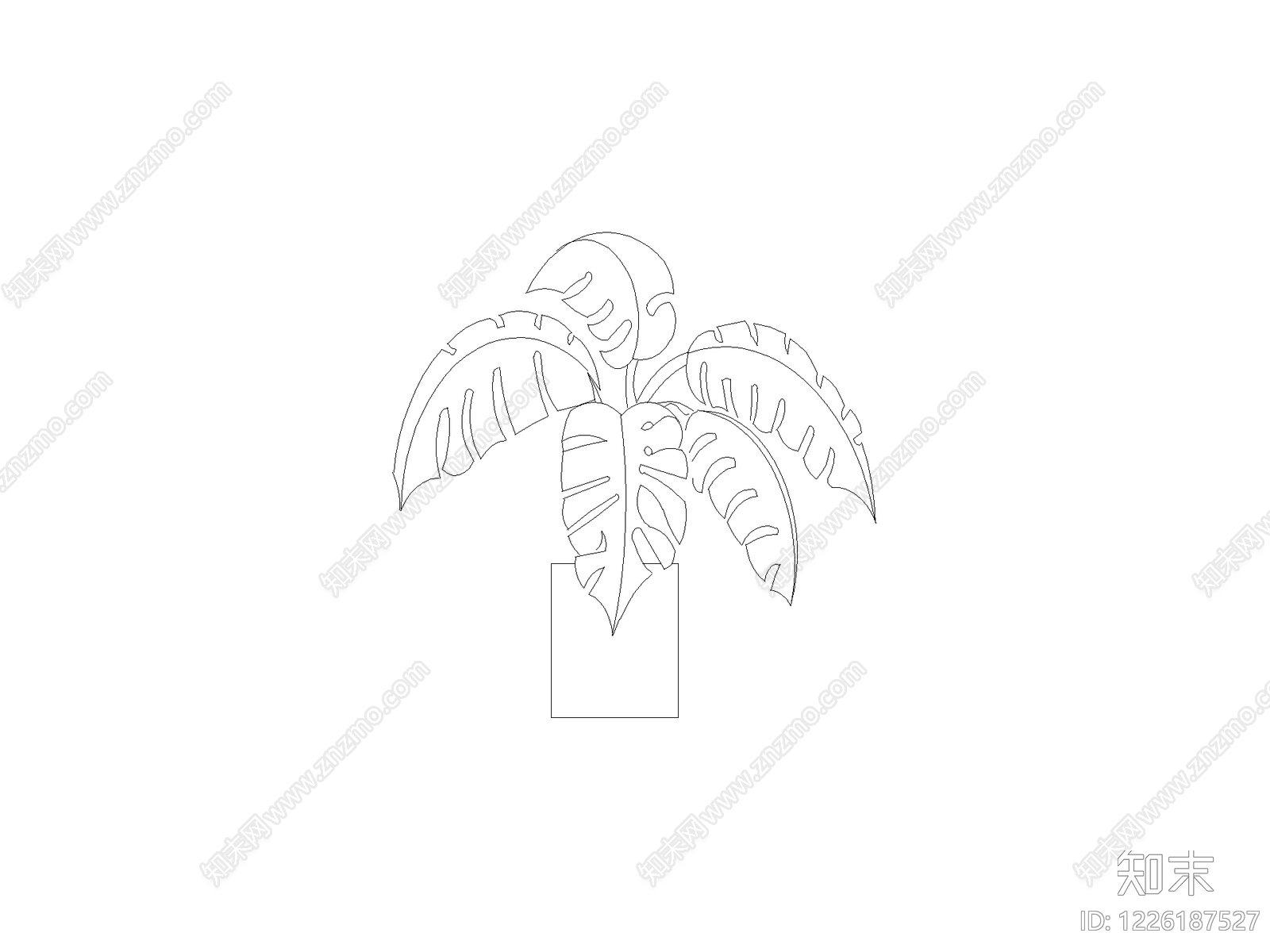 绿植CAD图纸