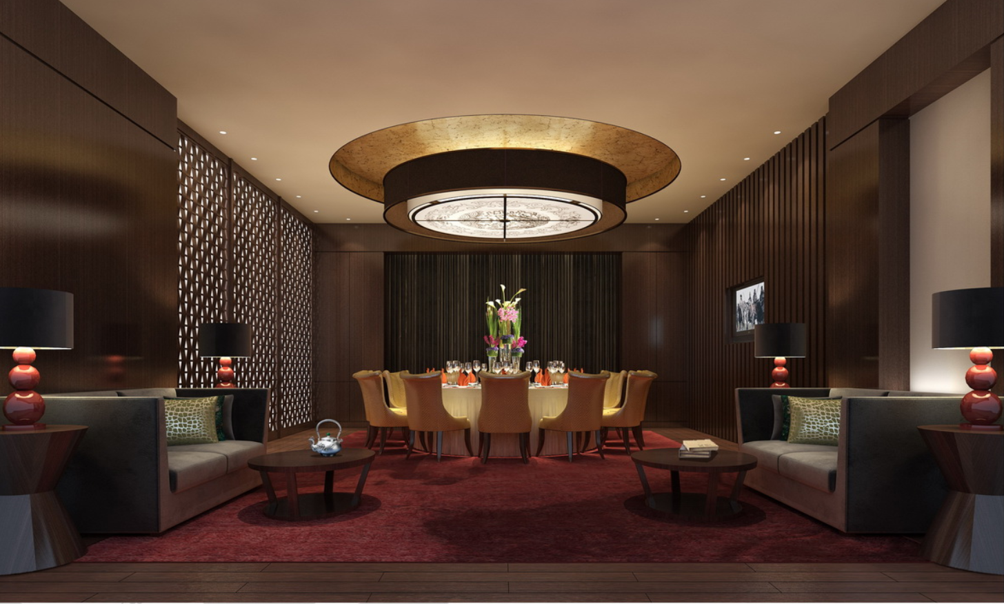 恩施瑞享国际酒店室内方案设计及效果图（40页）施工图下载【ID:161771176】