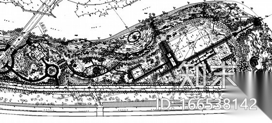 [惠阳]滨湖休闲公园园林景观工程竣工图施工图下载【ID:166538142】