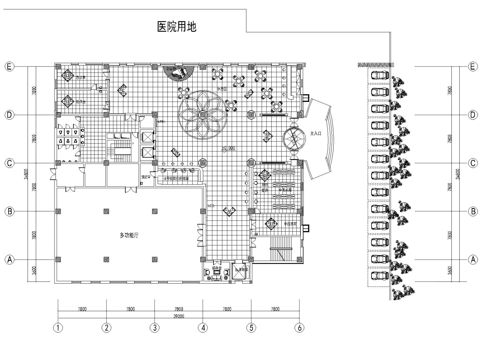 [辽宁]沈阳仁济妇婴医院工程施工图+效果图cad施工图下载【ID:160501112】