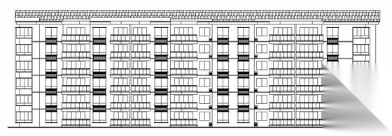 [南洋]某河滨村安置房工程建筑结构电风施工图（4栋楼）cad施工图下载【ID:166821137】