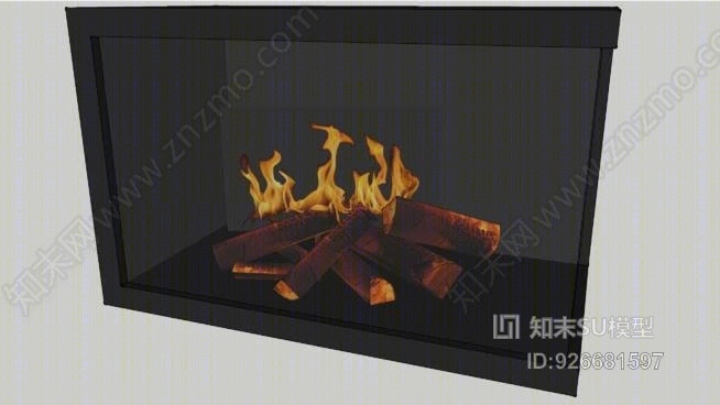 壁炉SU模型下载【ID:926681597】