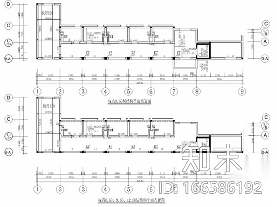 酒店宿舍砖混维修改造工程(含建施)cad施工图下载【ID:166586192】