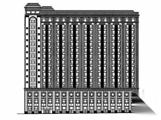 [江西]大型简欧风格农副产品综合市场建筑施工图（所有楼...施工图下载【ID:160720133】