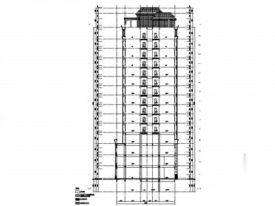 [江西]大型简欧风格农副产品综合市场建筑施工图（所有楼...cad施工图下载【ID:160720133】