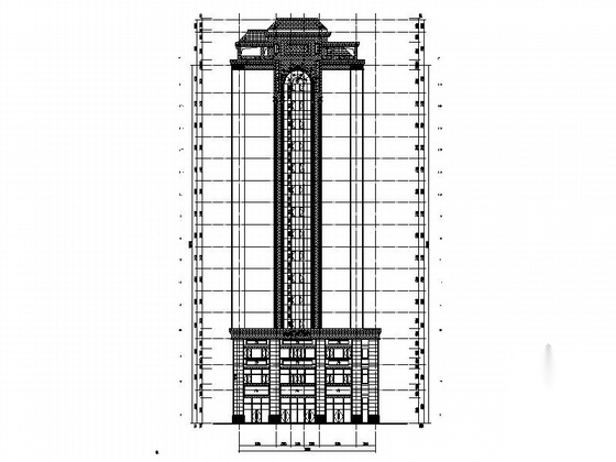 [江西]大型简欧风格农副产品综合市场建筑施工图（所有楼...cad施工图下载【ID:160720133】