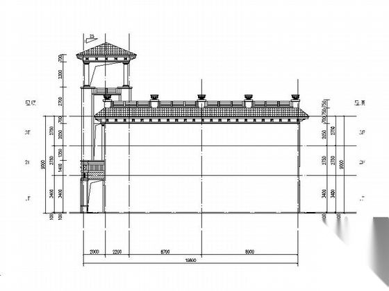 [江西]大型简欧风格农副产品综合市场建筑施工图（所有楼...cad施工图下载【ID:160720133】
