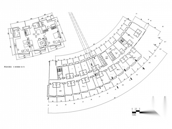 [广东]22层现代风格五星级酒店设计方案图（知名建筑设计...cad施工图下载【ID:166329159】