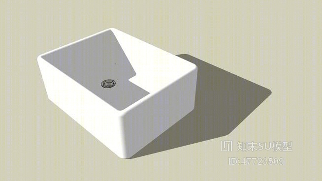 洗面盆SU模型下载【ID:47723509】