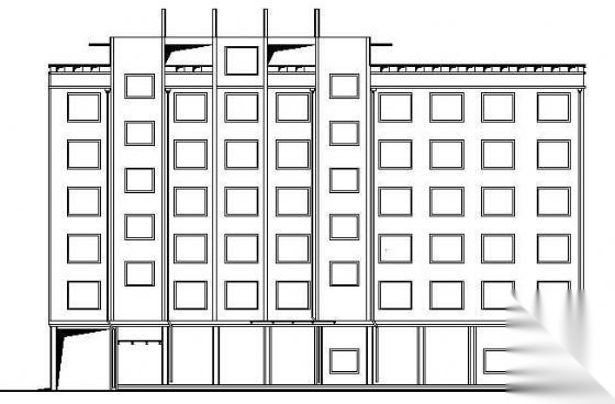 某市四层医院招待所建筑方案设计cad施工图下载【ID:149850188】