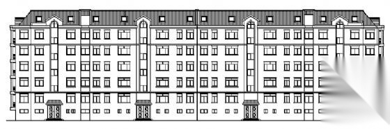 某小区建筑设计图cad施工图下载【ID:149856151】