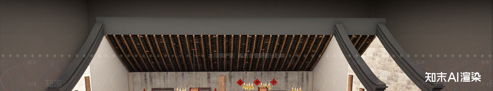 中式集市SU模型下载【ID:1216037786】