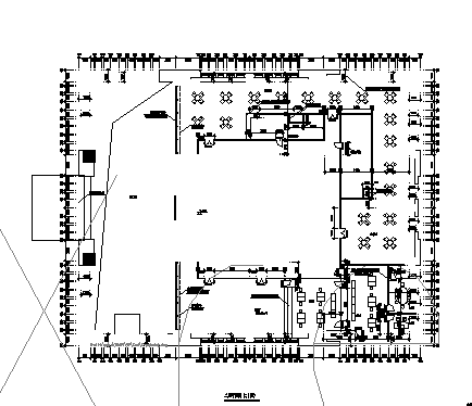 某企业公司工业园施工图（含结构图纸）cad施工图下载【ID:149869151】