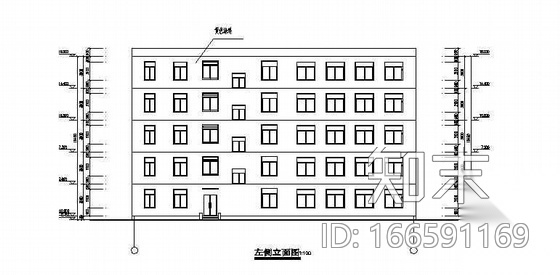 [沈阳]某五层办公楼建筑结构施工图（毕业设计）施工图下载【ID:166591169】