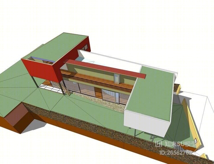 著名建筑大师VillaSU模型下载【ID:26562762】