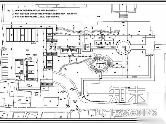 城市遗址公园园林景观工程施工图cad施工图下载【ID:168080176】