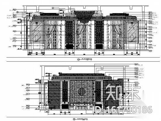 [张家港]名师设计原创高档奢华五星级会所酒店室内装修...cad施工图下载【ID:161790186】