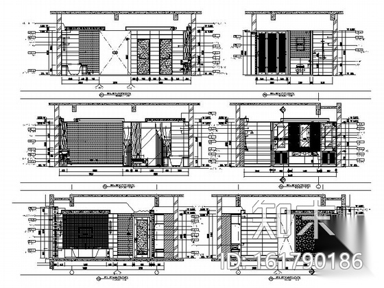 [张家港]名师设计原创高档奢华五星级会所酒店室内装修...cad施工图下载【ID:161790186】